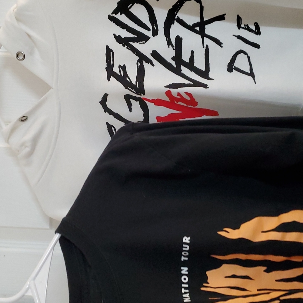 Juice Wrld X Revenge Hoodie + Free world domination shirt. 999